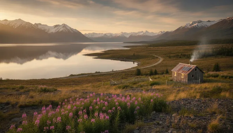 Alaska: backdrop for the Off Grid Hubs Alaska directory