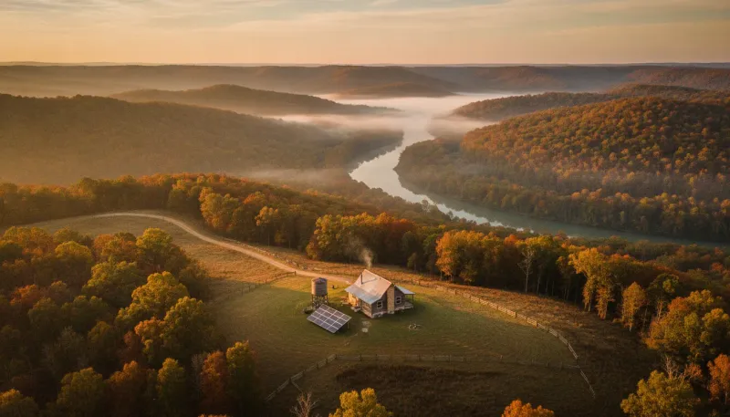 Arkansas: backdrop for the Off Grid Hubs Arkansas directory