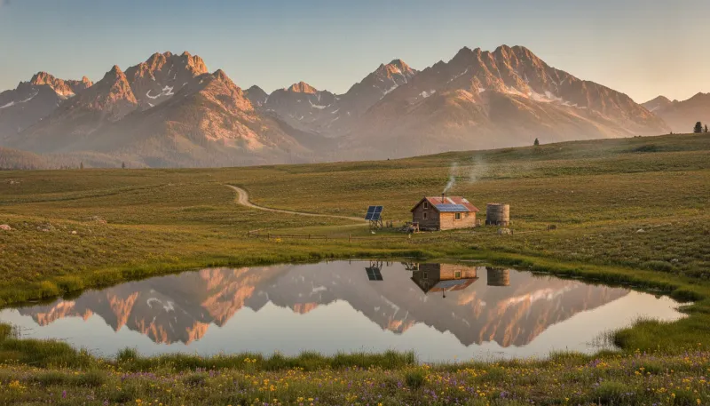Idaho: backdrop for the Off Grid Hubs Idaho directory