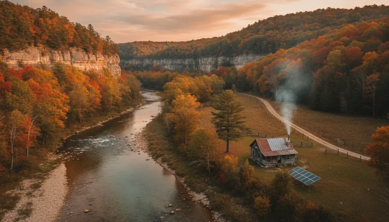 Missouri: backdrop for the Off Grid Hubs Missouri directory