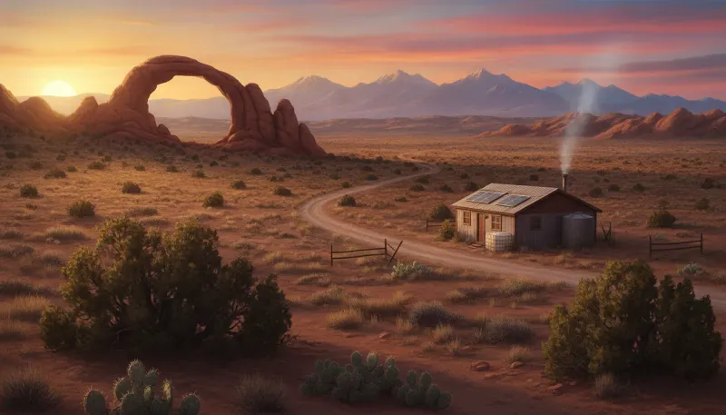 Utah: backdrop for the Off Grid Hubs Utah directory