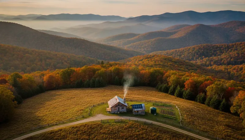 Virginia: backdrop for the Off Grid Hubs Virginia directory